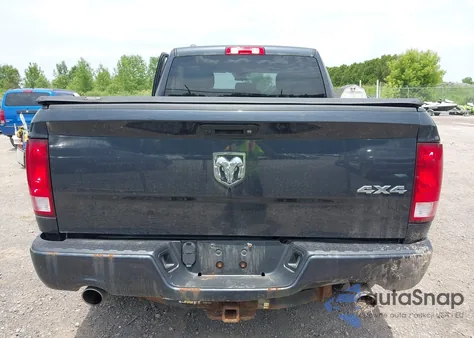 2018 Ram 1500 Express 4X4 6'4 Box from USA, damaged, VIN 1C6RR7FT2JS198665